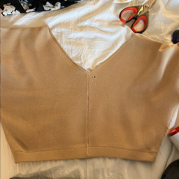 Princess poly love more knit top cropped sweater - Picture 2 of 7